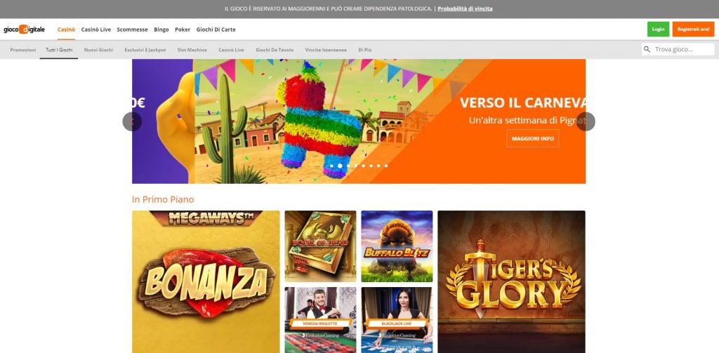 gioco digitale